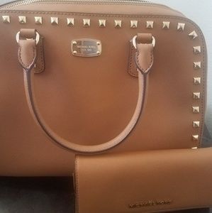 Michael Kors Purse and Wallet Set